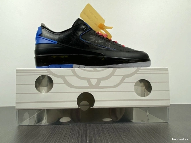 2 Retro SP Jordan Low Off-White Black Blue DJ4375-004 0927